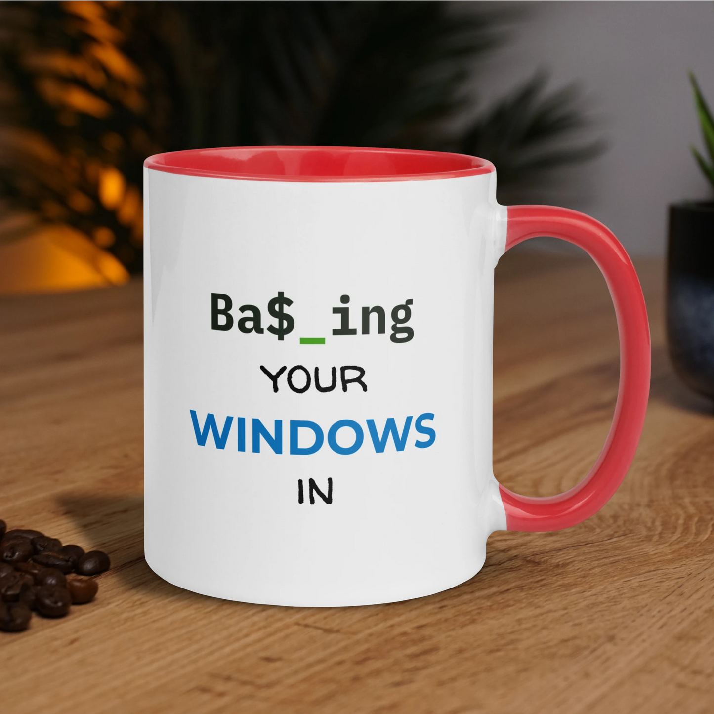 Mug • Bashing your Windows in